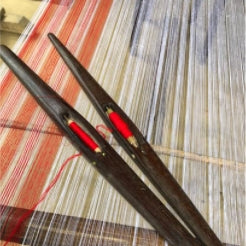 Rescuing silk remnants to Scarves