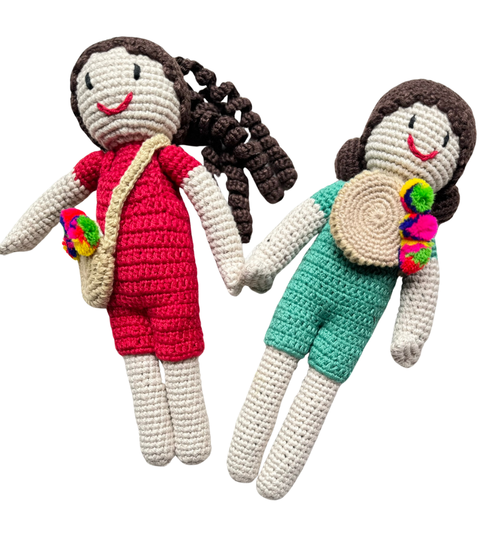 Crochet Doll-Sea Green