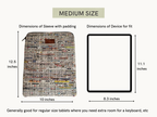 Newspaper Laptop Tablet sleeve