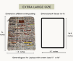 Newspaper Laptop Tablet sleeve