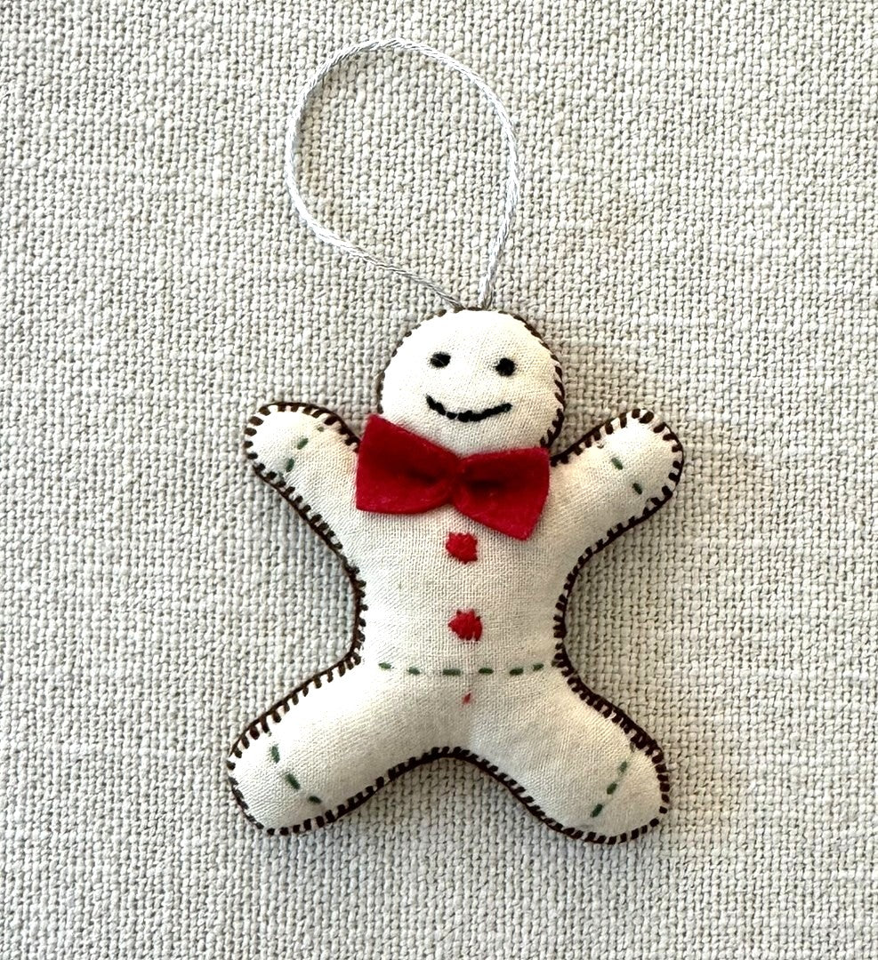 Gingerbread man ornament