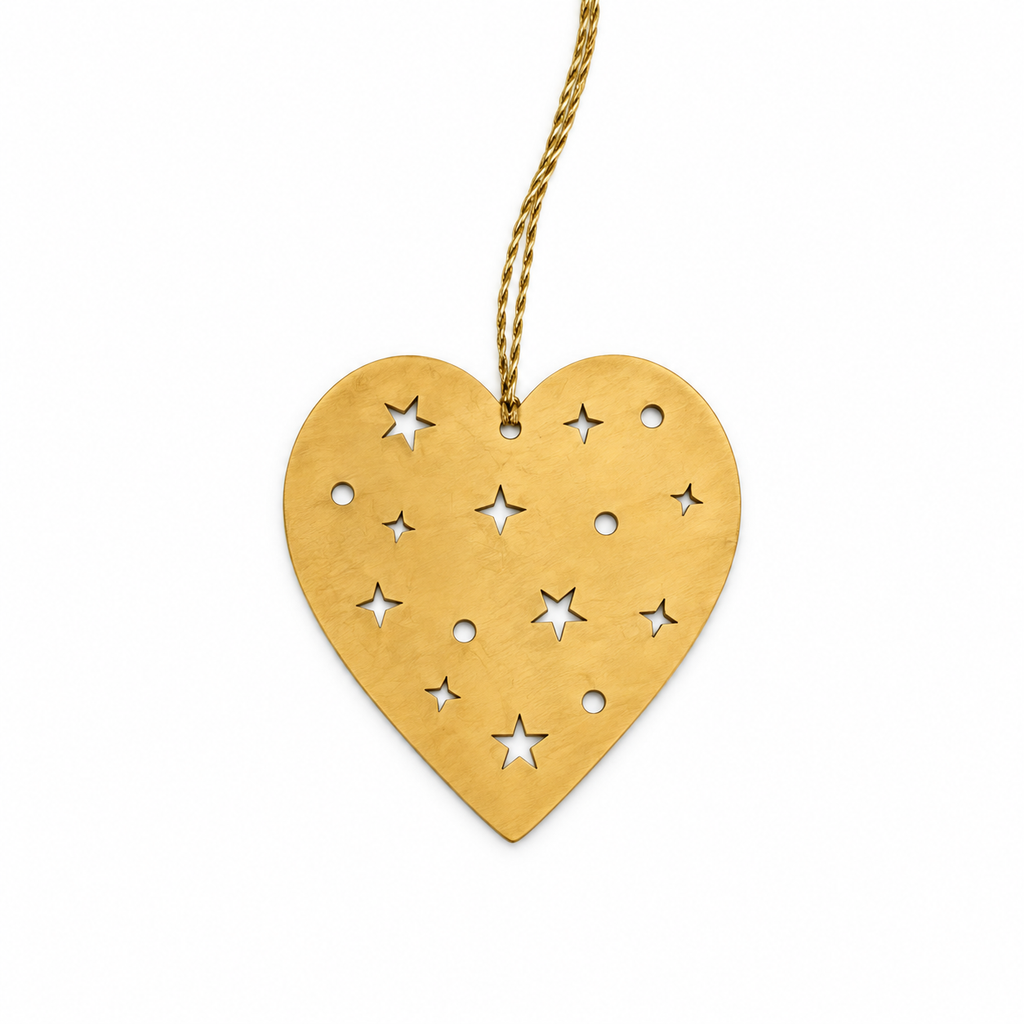 Starlit Heart Ornament