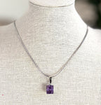 Lavender Light Amethyst Pendant