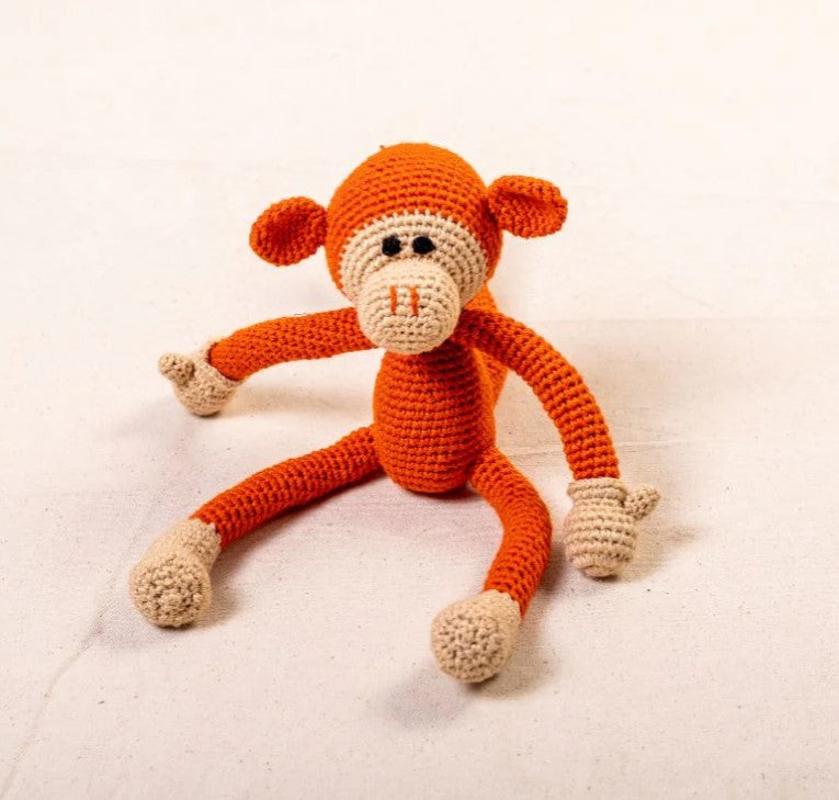 Crochet Toy Monkey