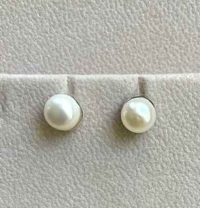 Natural Pearl Earrings