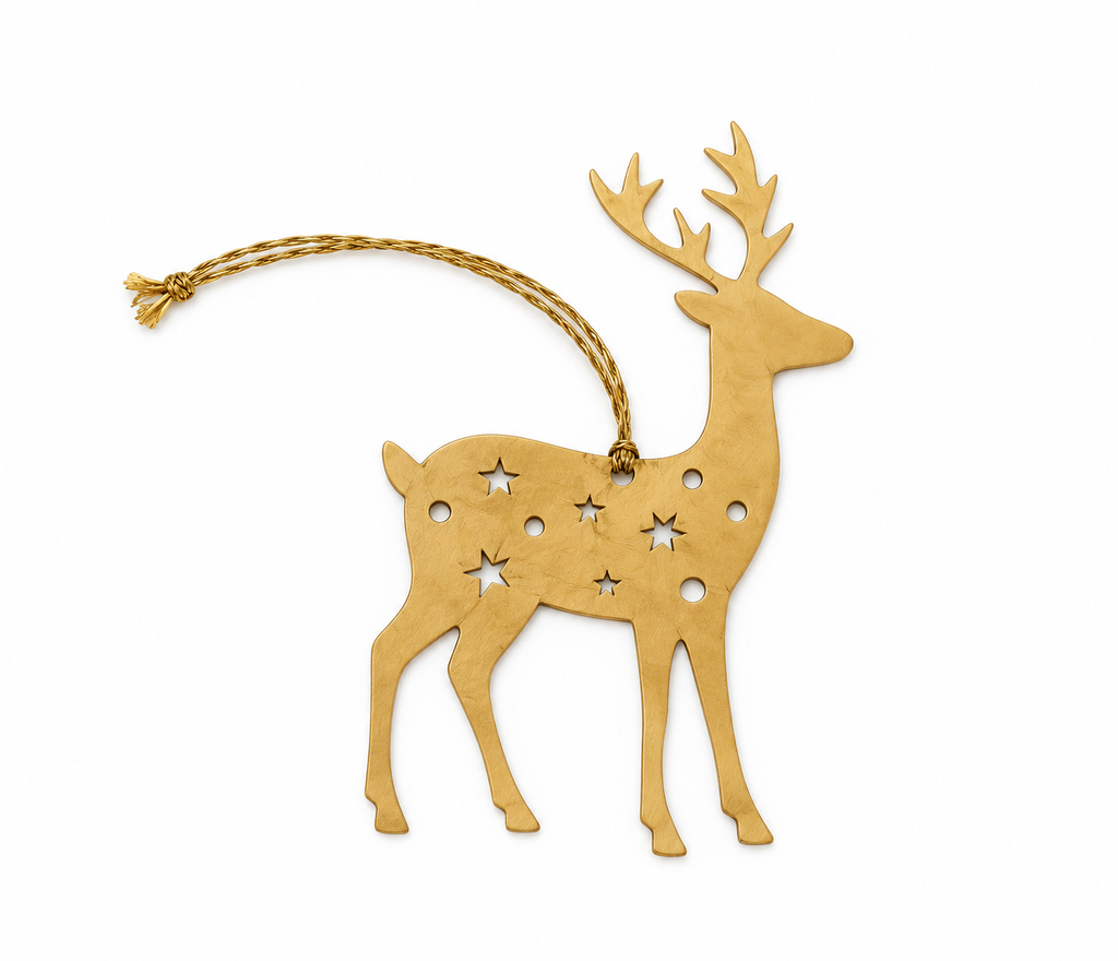 Starlit Reindeer Ornament