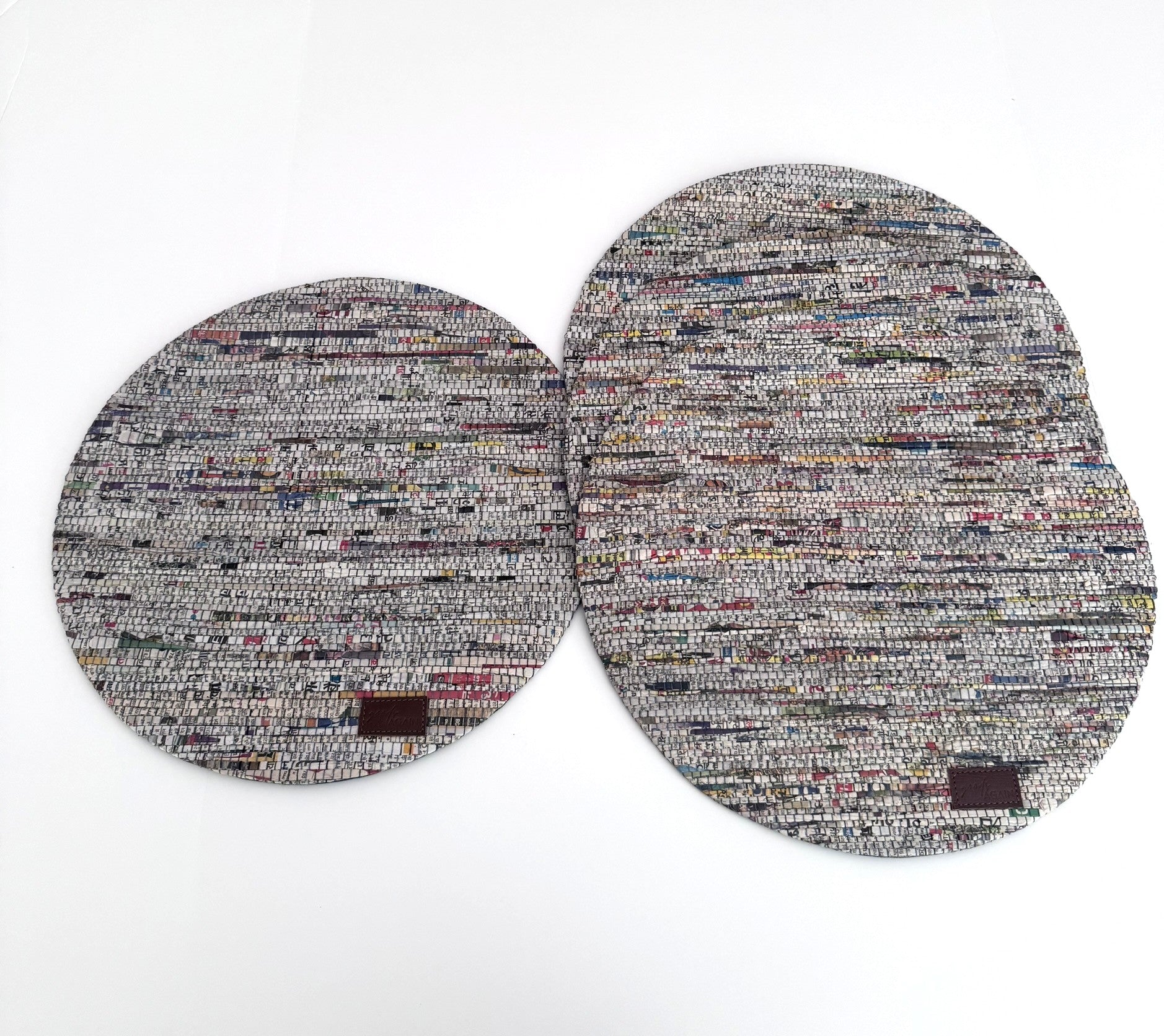Woven Stories Placemats Round - Unique Texture