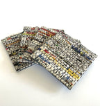 Newspaper Coasters  Square