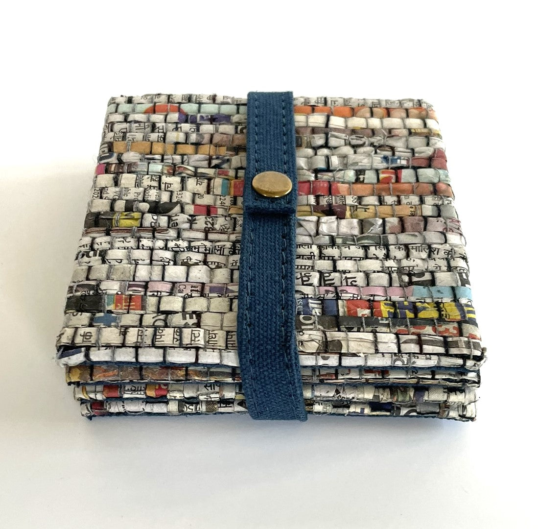 Newspaper Coasters  Square