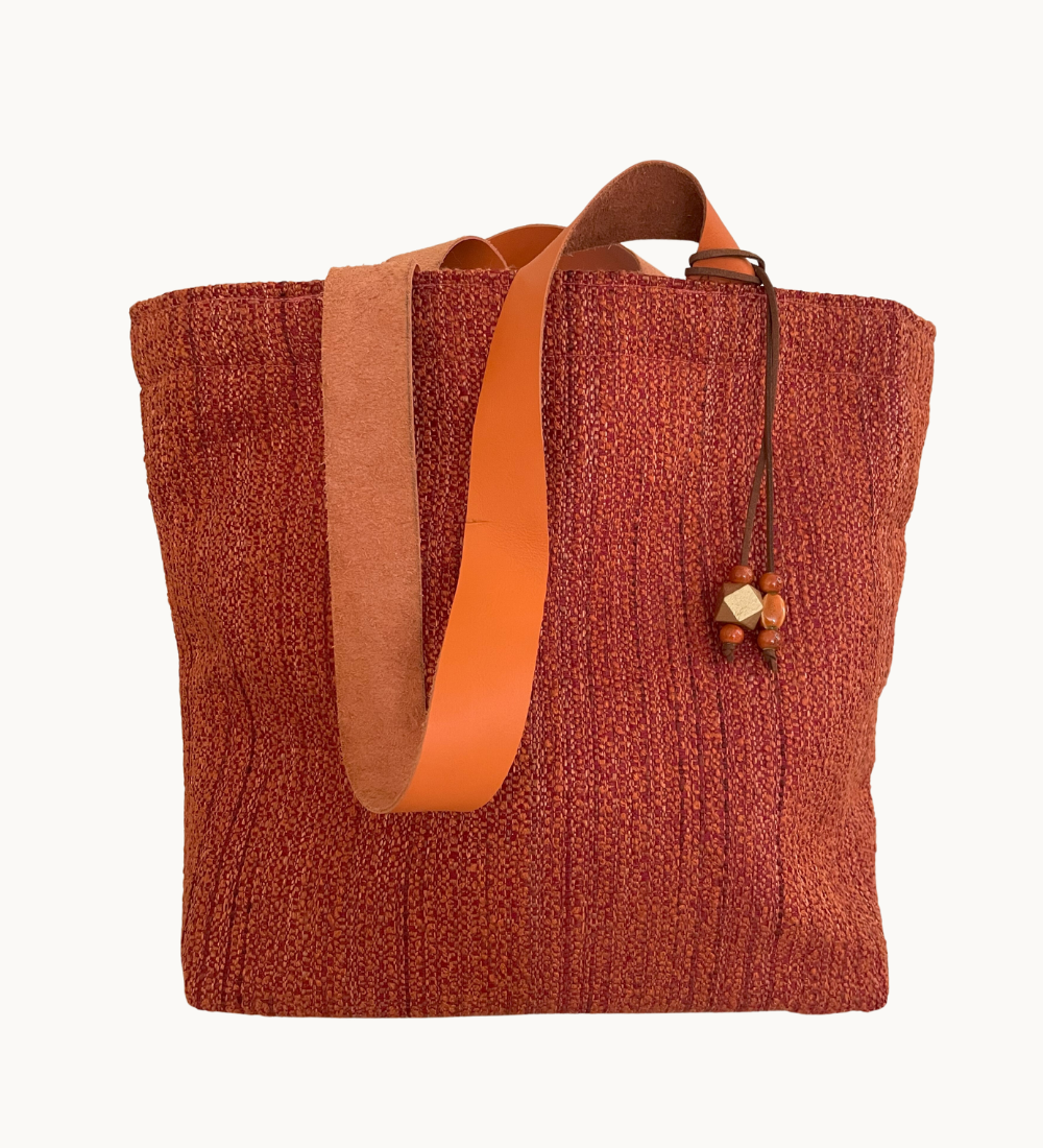 Upholstery Tote - Vivid Orange