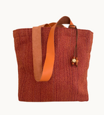 Load image into Gallery viewer, Upholstery Tote - Vivid Orange
