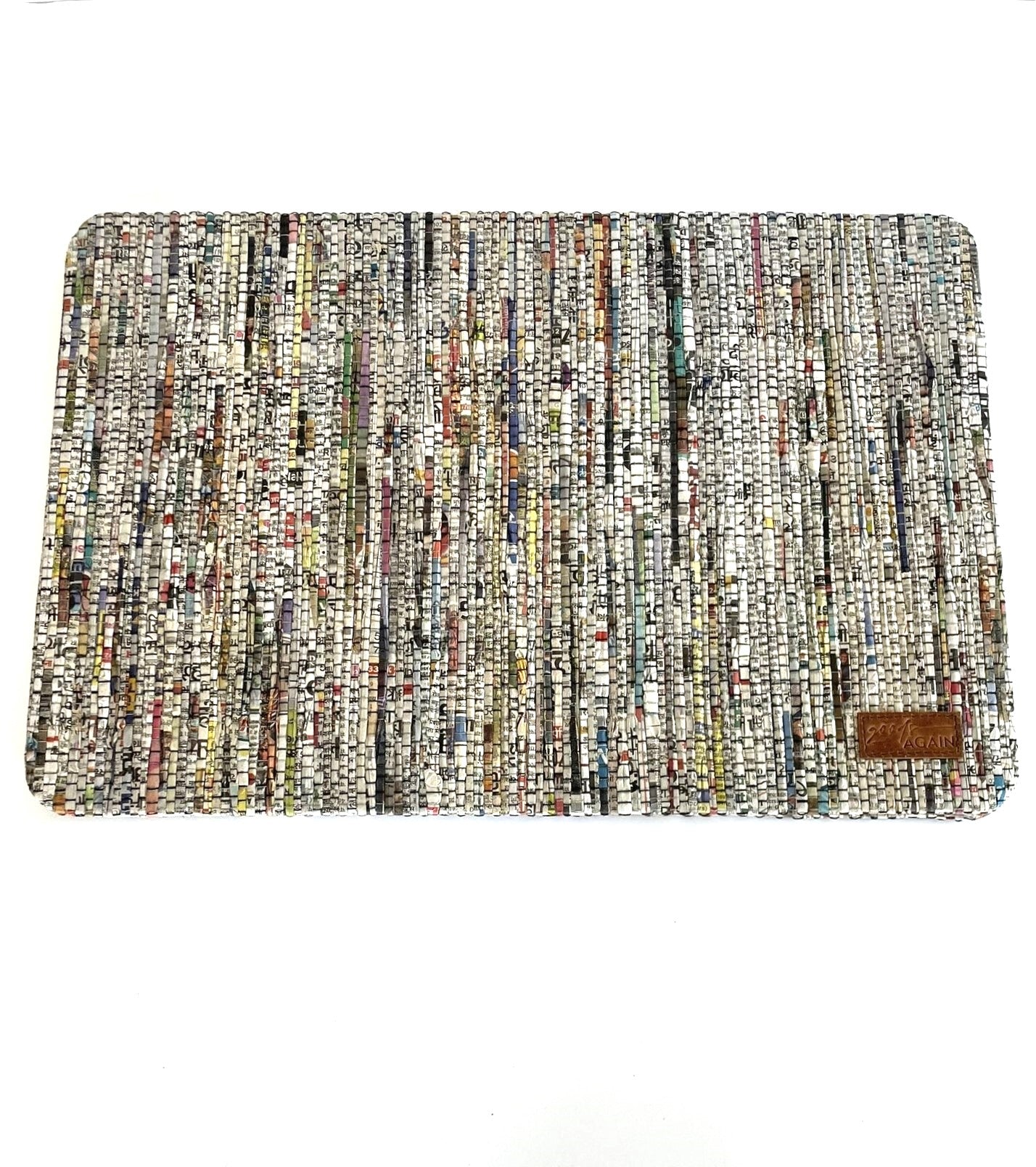Newspaper Woven Placemats (set of 2)
