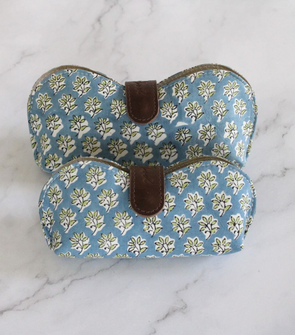 Floral glasses case - Large