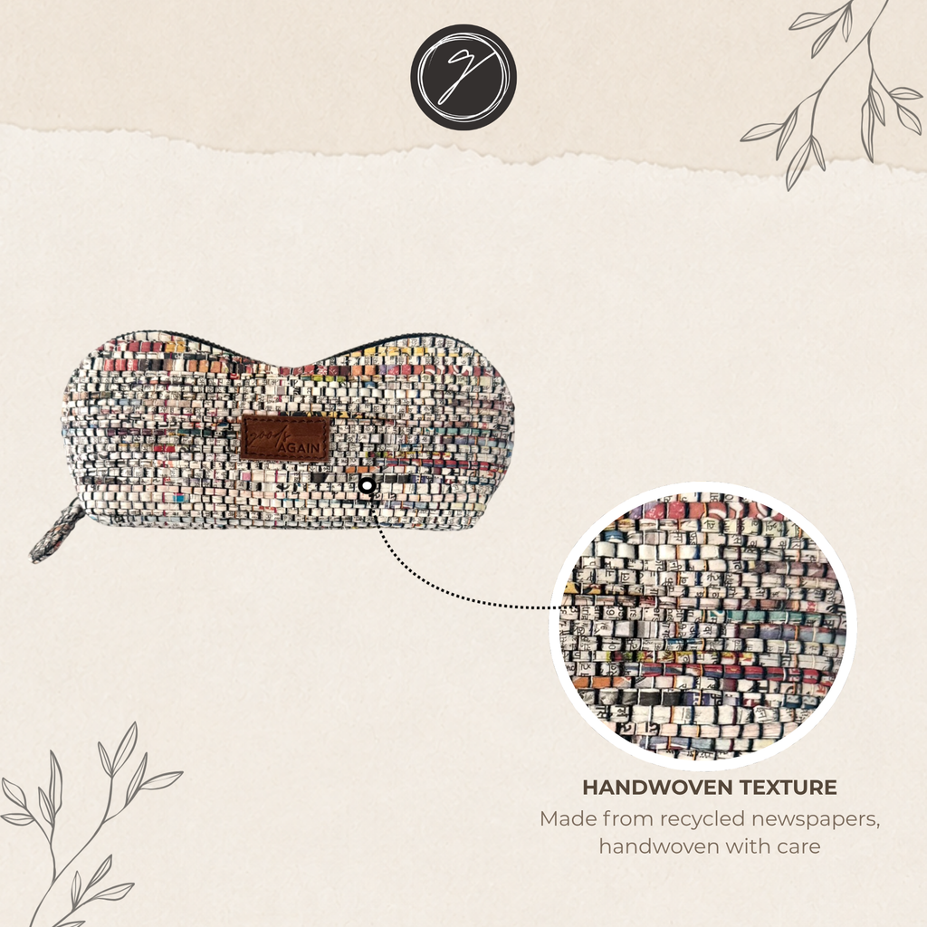 Woven Stories Zippered Glasses Case Large