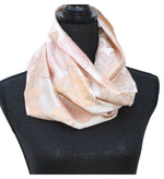 Load image into Gallery viewer, Upcycled Scarf Fall leaves pattern
