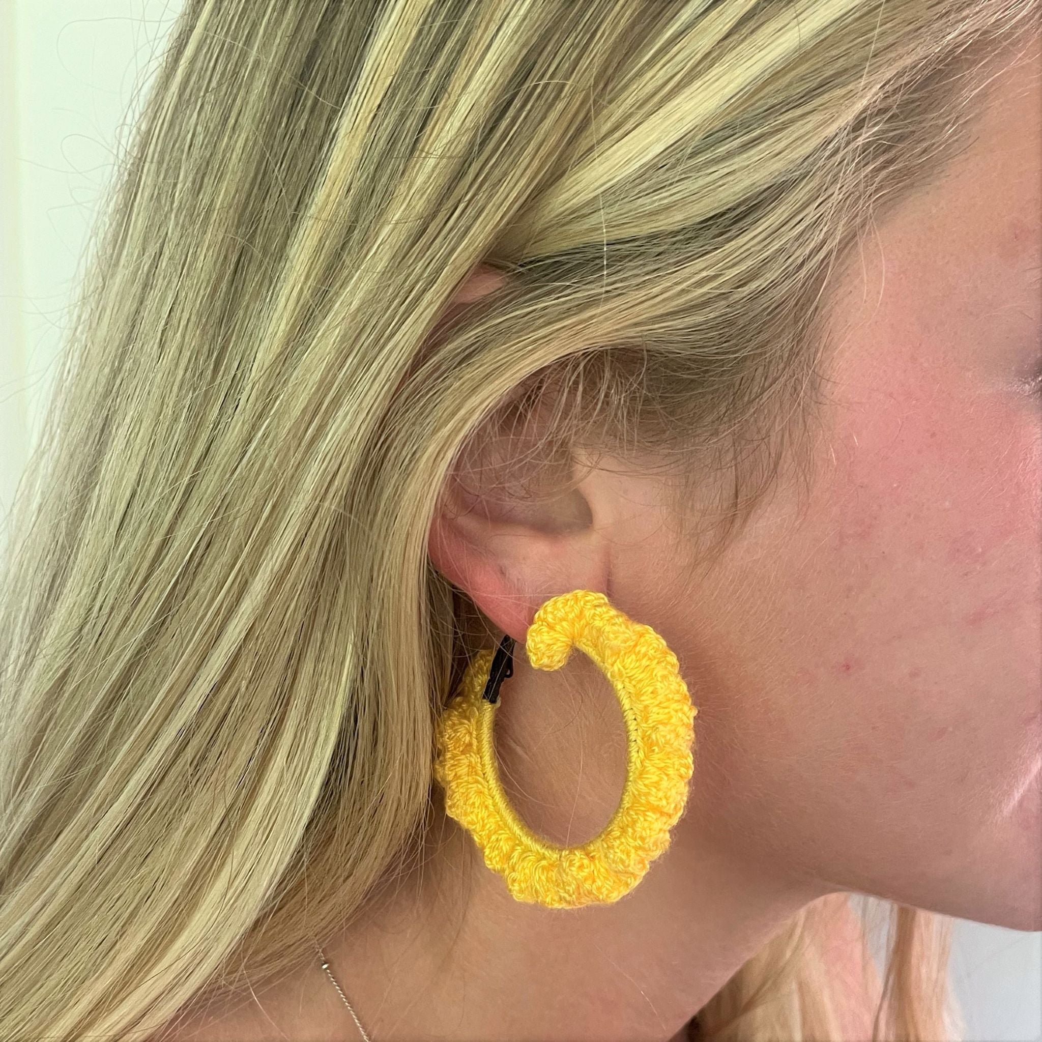 Brigid Crochet hoops (Multiple colors)