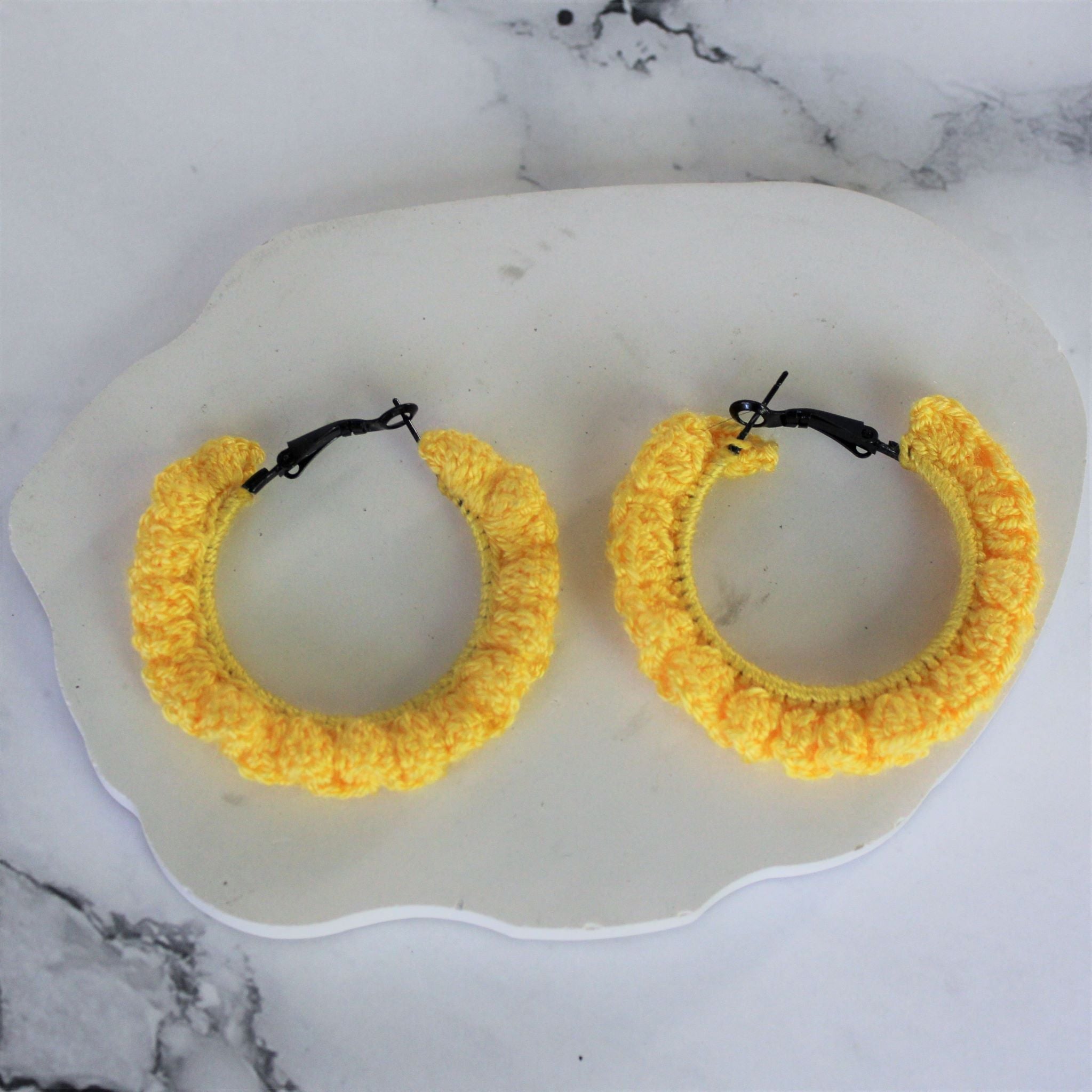 Brigid Crochet hoops (Multiple colors)