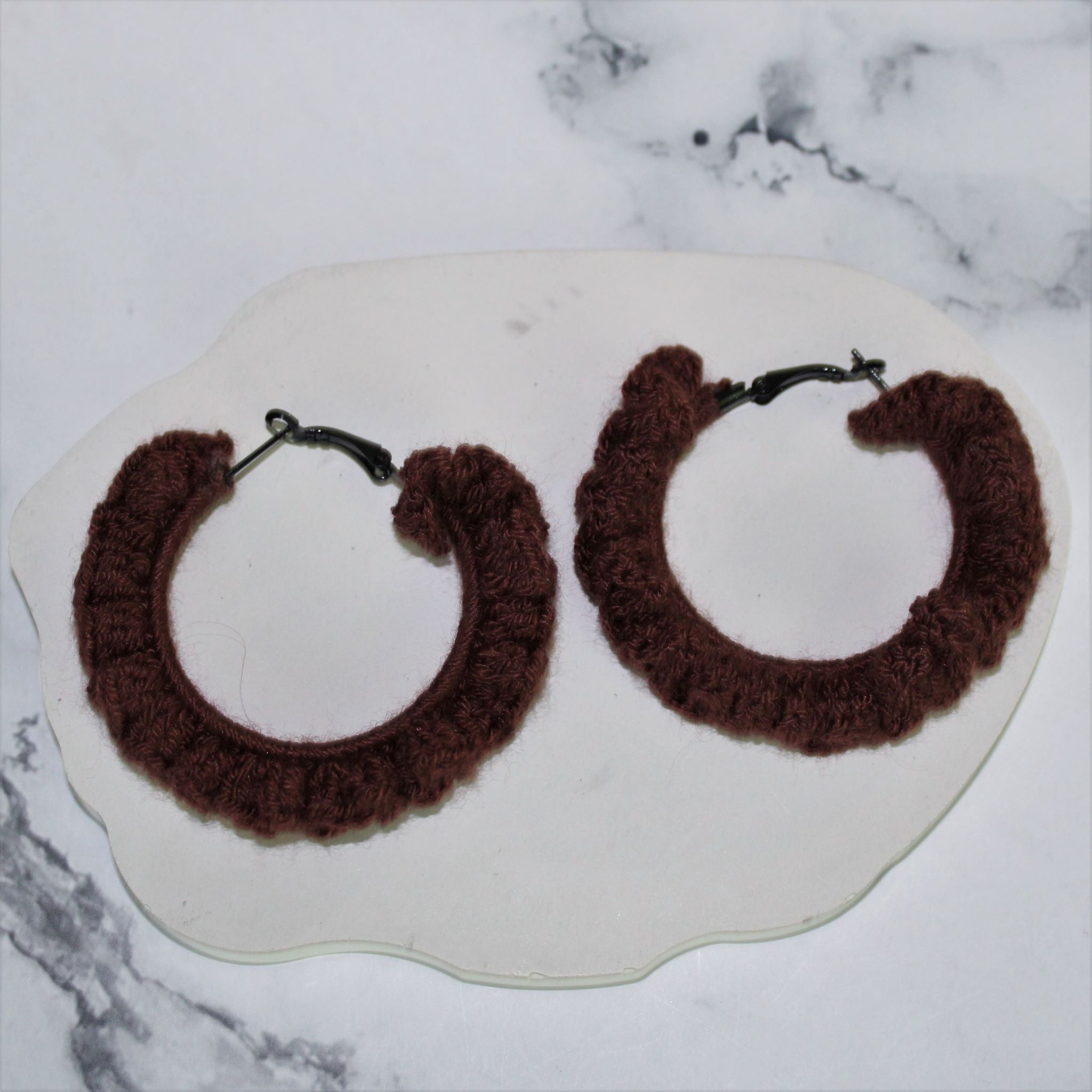 Brigid Crochet hoops (Multiple colors)