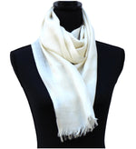 Load image into Gallery viewer, The Upcycled Chic scarf- Ivory
