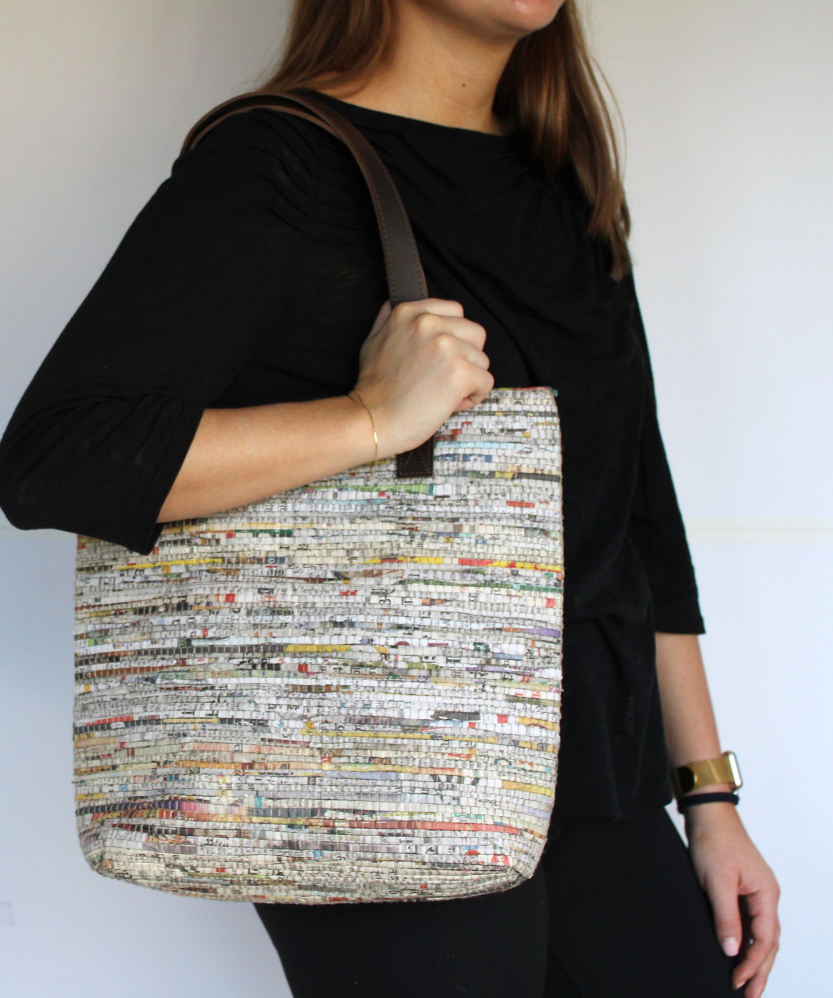 Statement Paper Tote with Pouch