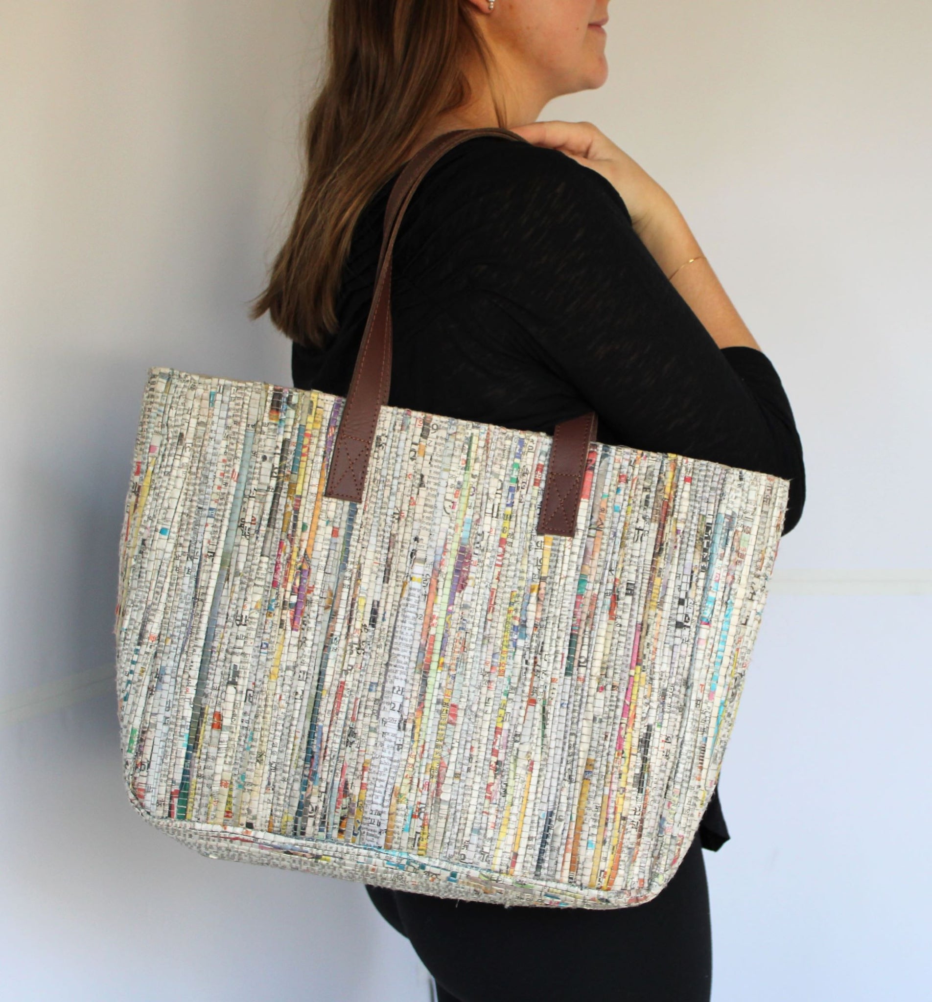 Statement Paper Tote Large with Pouch
