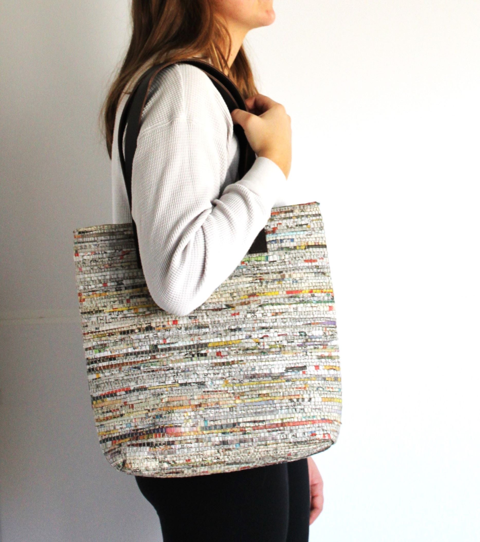 Statement Paper Tote with Pouch