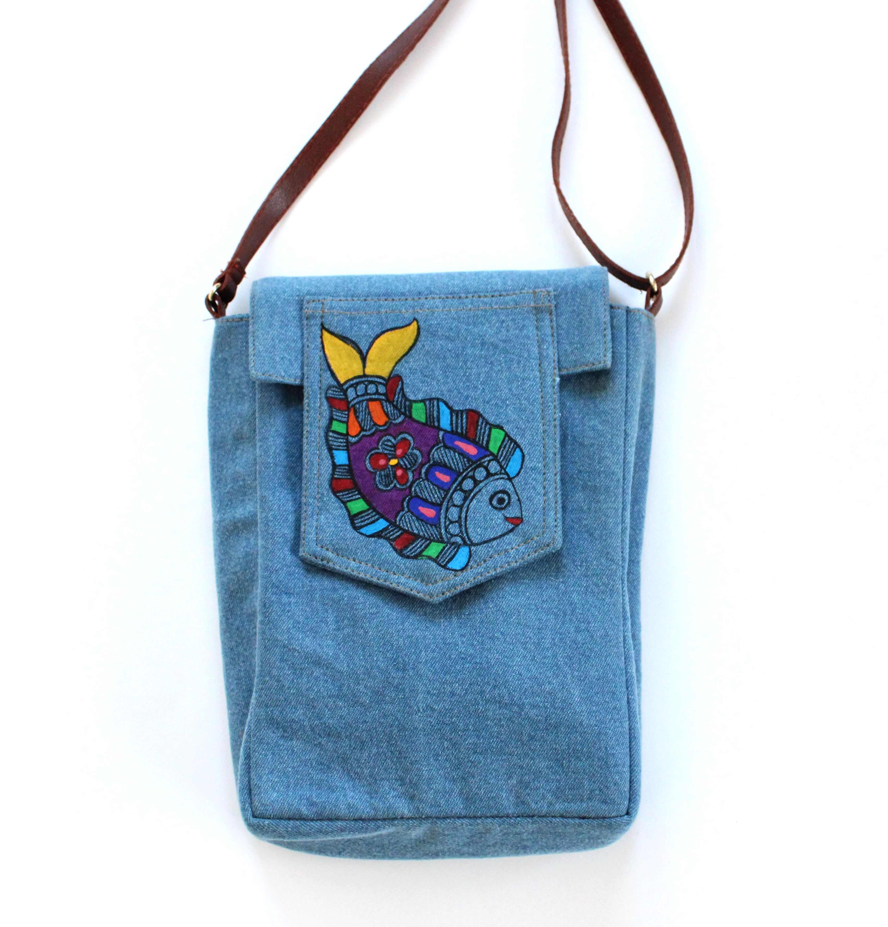 Denim Crossbody bag