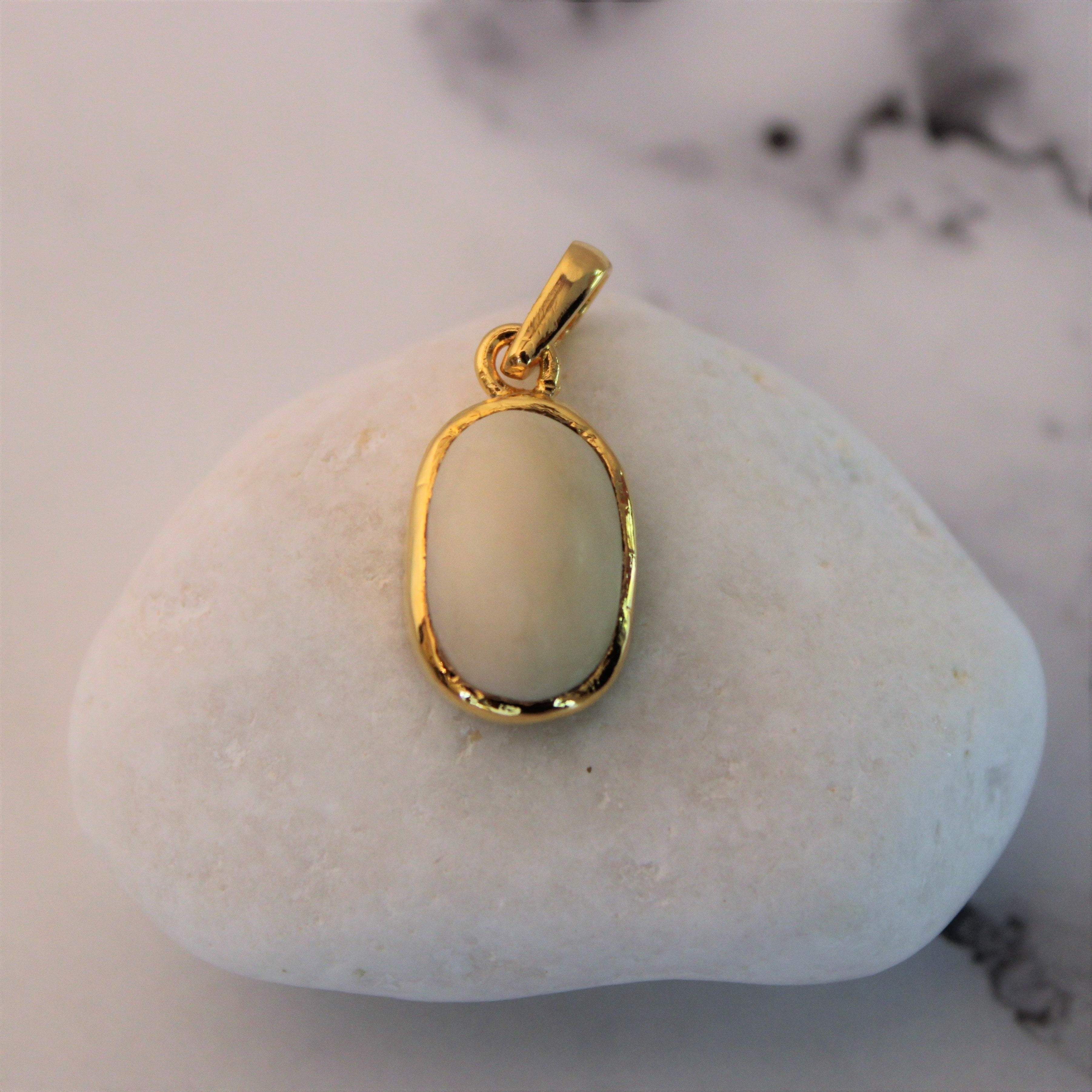 White Coral Pendant